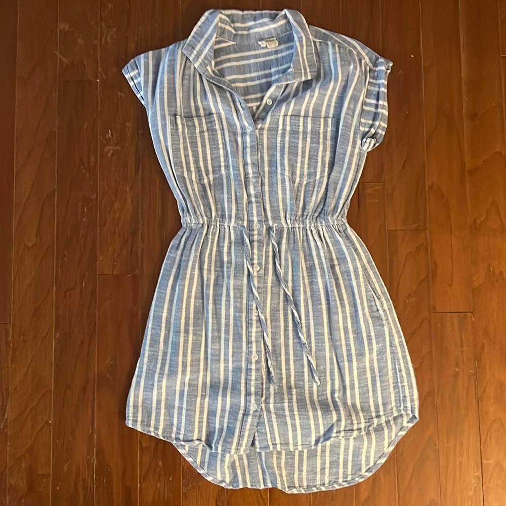 Summer drawstring dress